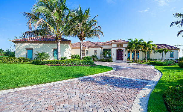 Cobblestone Driveway Pavers in Los Gatos, CA